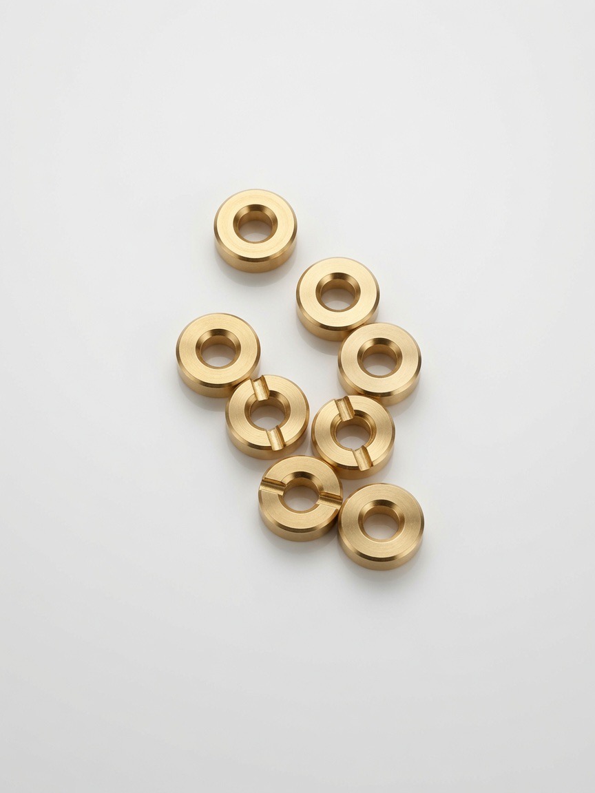 3mm 黃銅螺帽 Brass Hex Nut